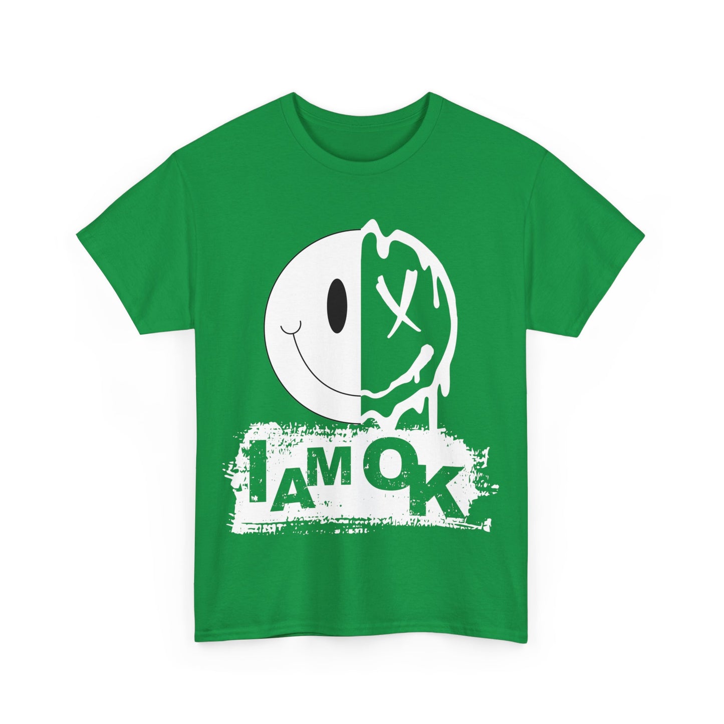 I AM OK | Melting Inside T-Shirt Irish Green