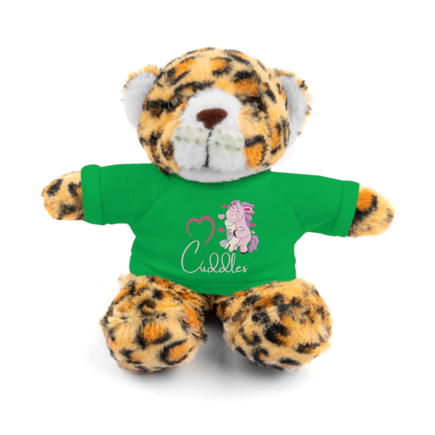 Cuddle Critters 8" Plushie | I Love Cuddles soft toy Irish Green Jaguar 8"