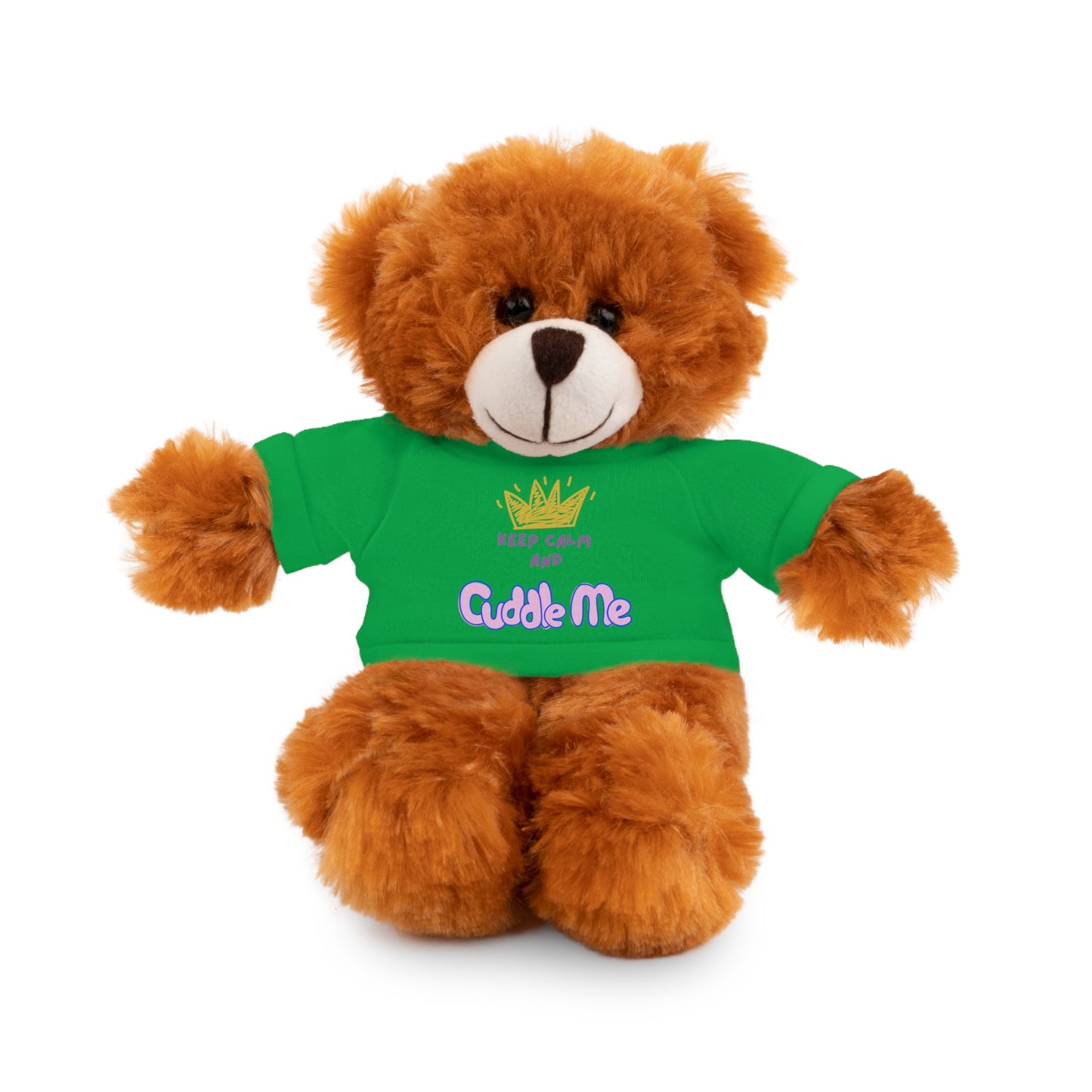 Cuddle Critters 8" Plushie | Keep Calm and Cuddle Me soft toy Irish Green Bear 8"