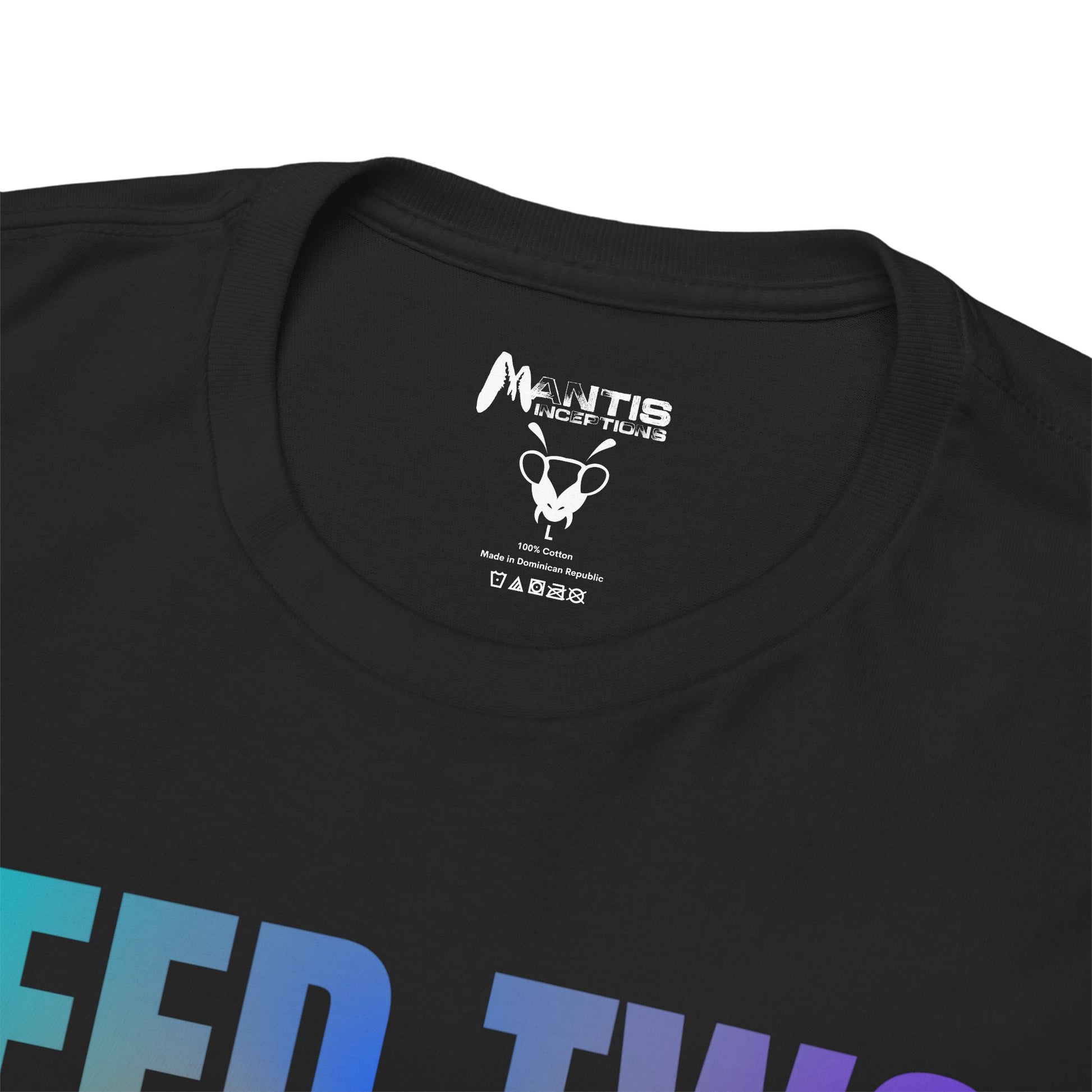 Black variant shirt with threesome humor, edgy offensive NSFA apparel