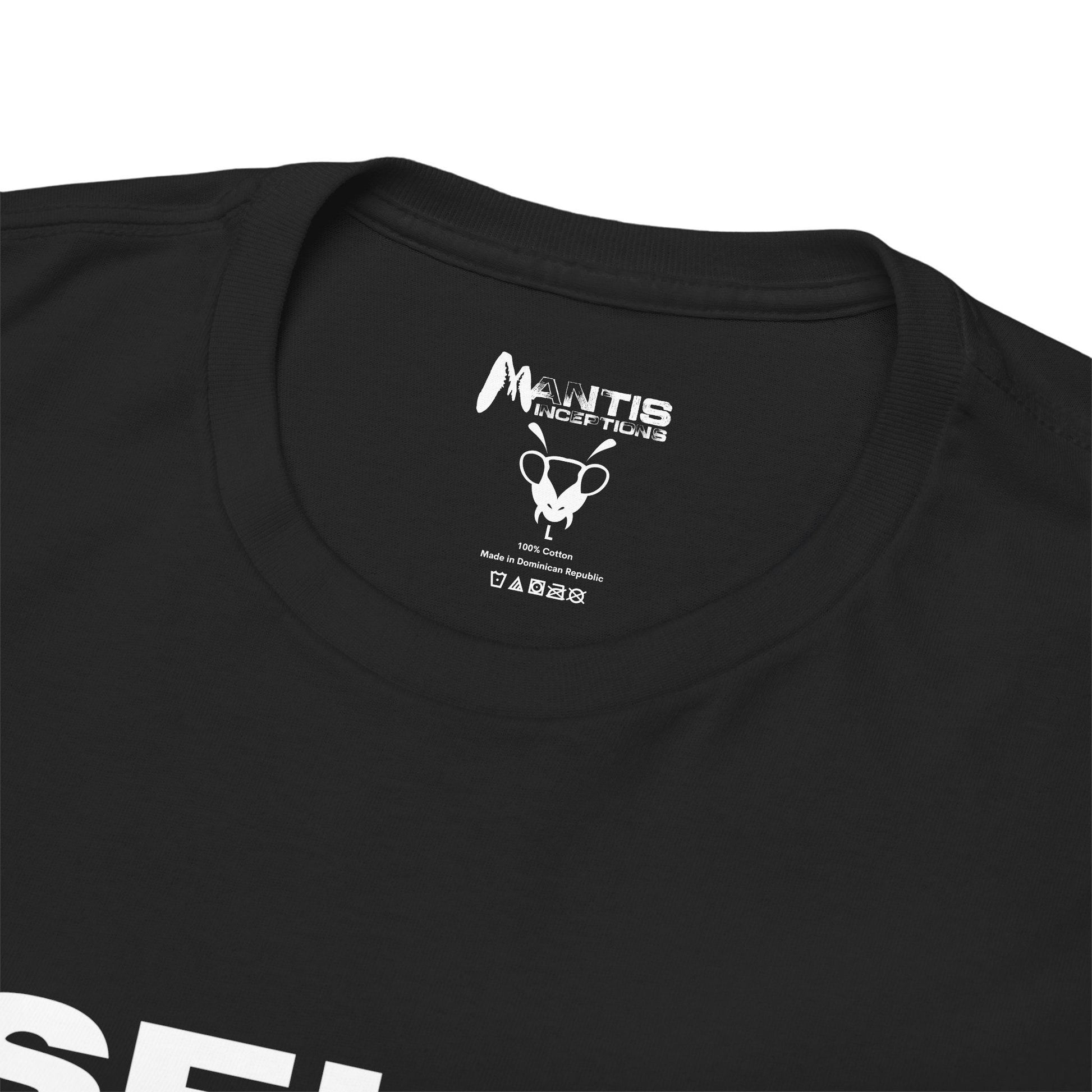 Second black tee doubling down on rage and rejection