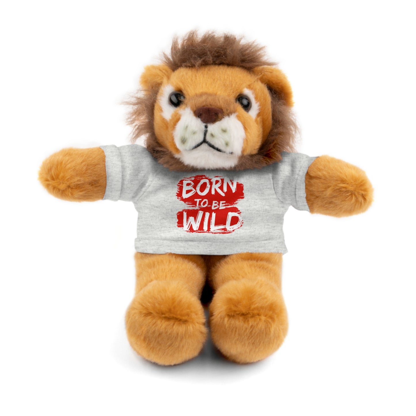 Cuddle Critters 8" Plushie | Born to be Wild soft toy Ash Lion 8"