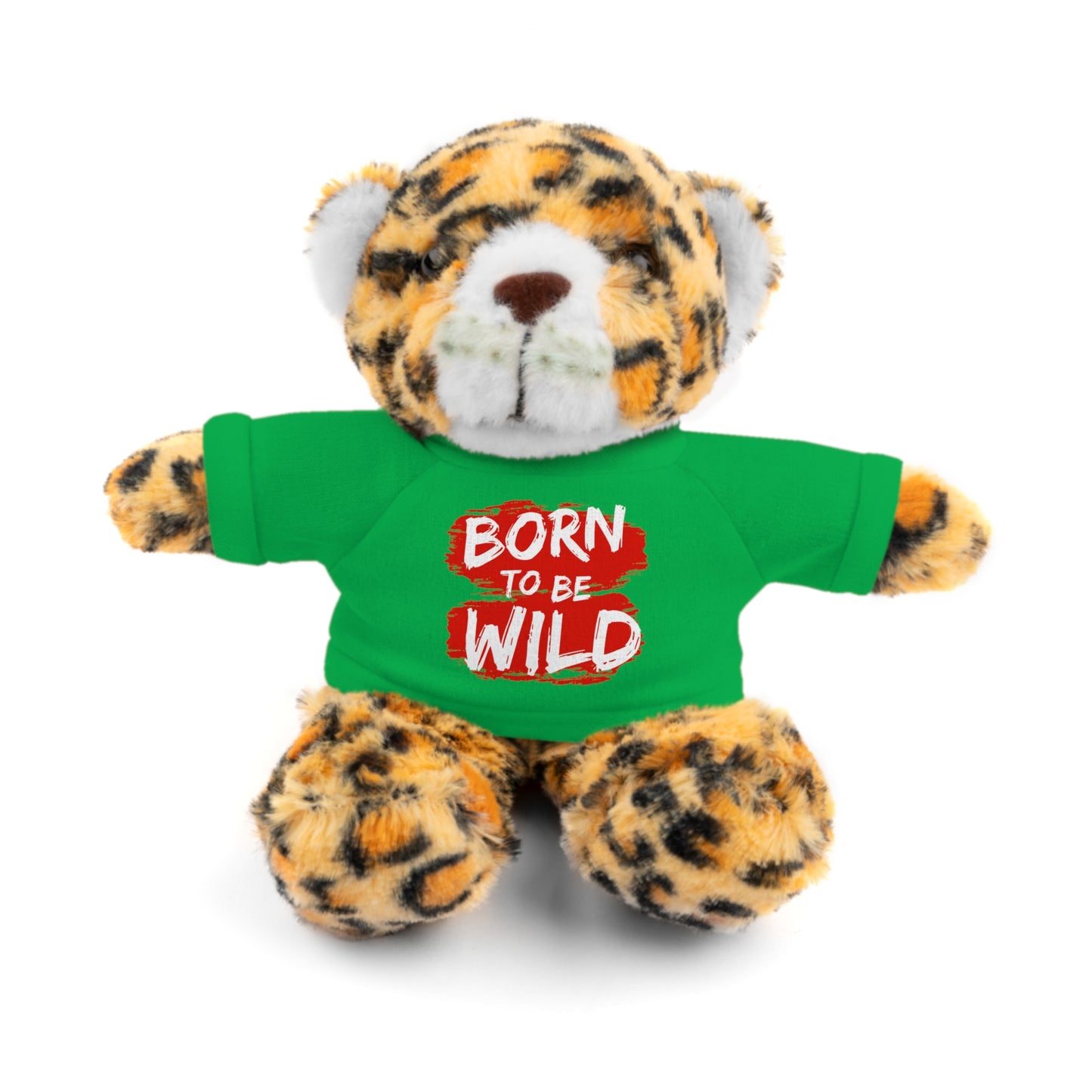 Cuddle Critters 8" Plushie | Born to be Wild soft toy Irish Green Jaguar 8"