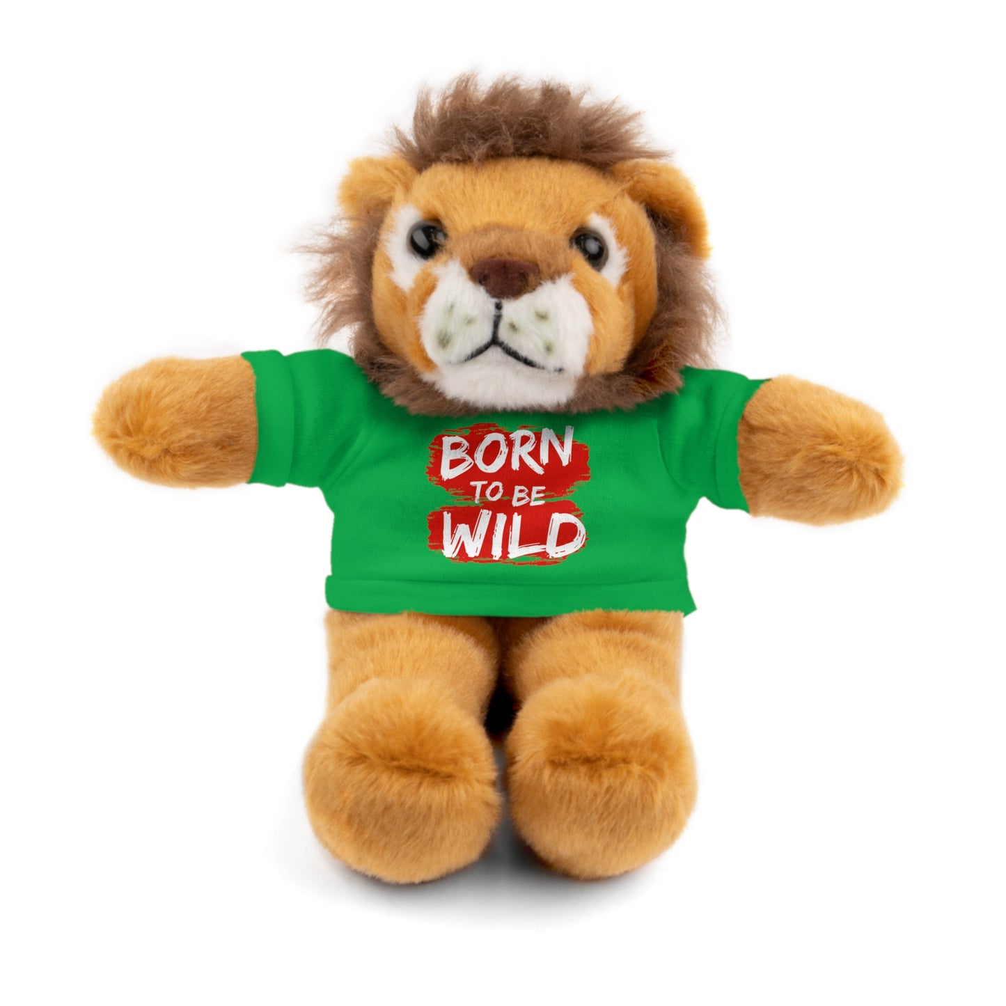 Cuddle Critters 8" Plushie | Born to be Wild soft toy Irish Green Lion 8"