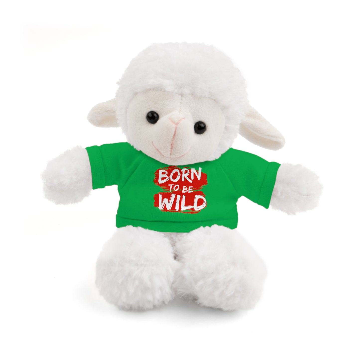 Cuddle Critters 8" Plushie | Born to be Wild soft toy Irish Green Sheep 8"