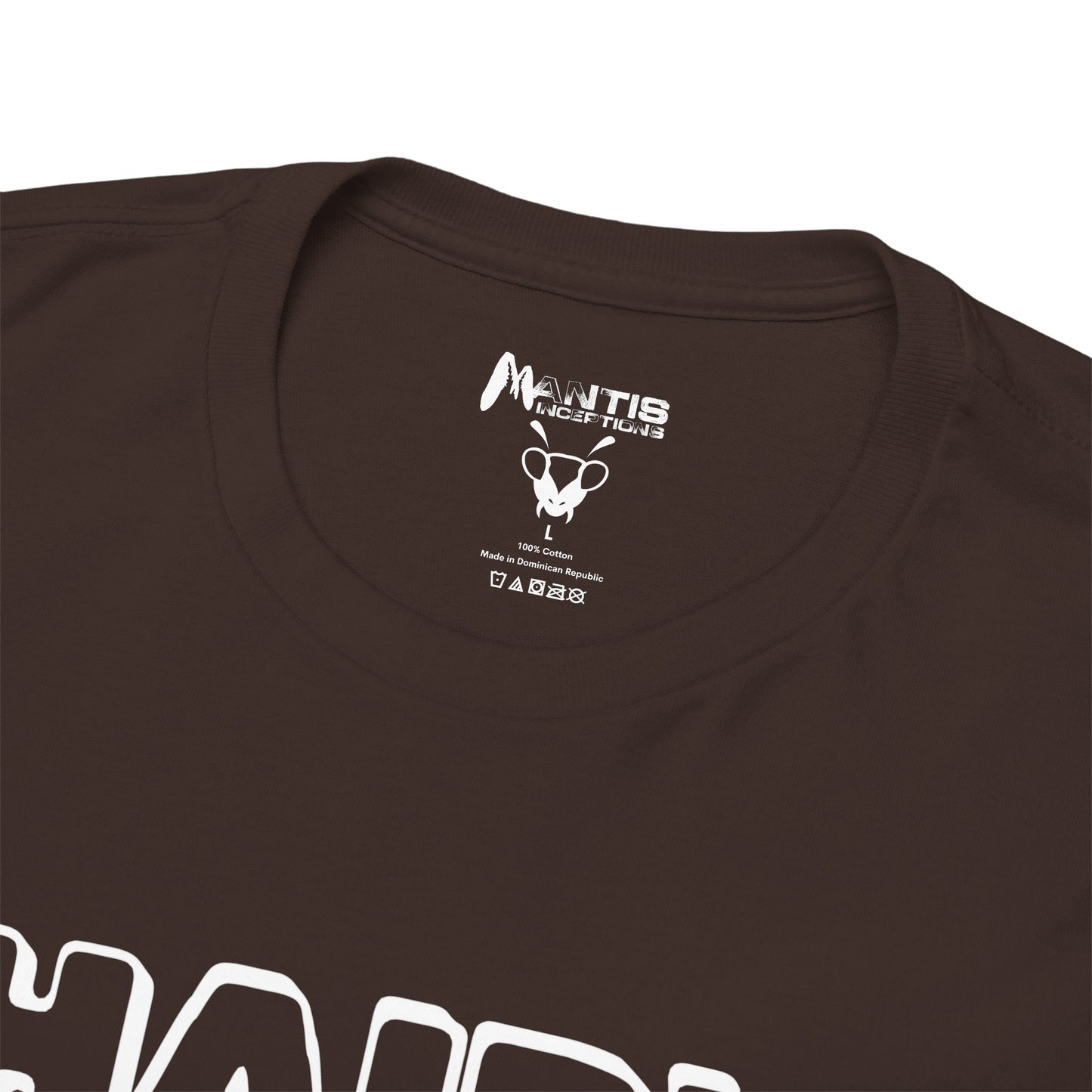 dark chocolate shirt playing dirty and loud with NSFA-style bush support