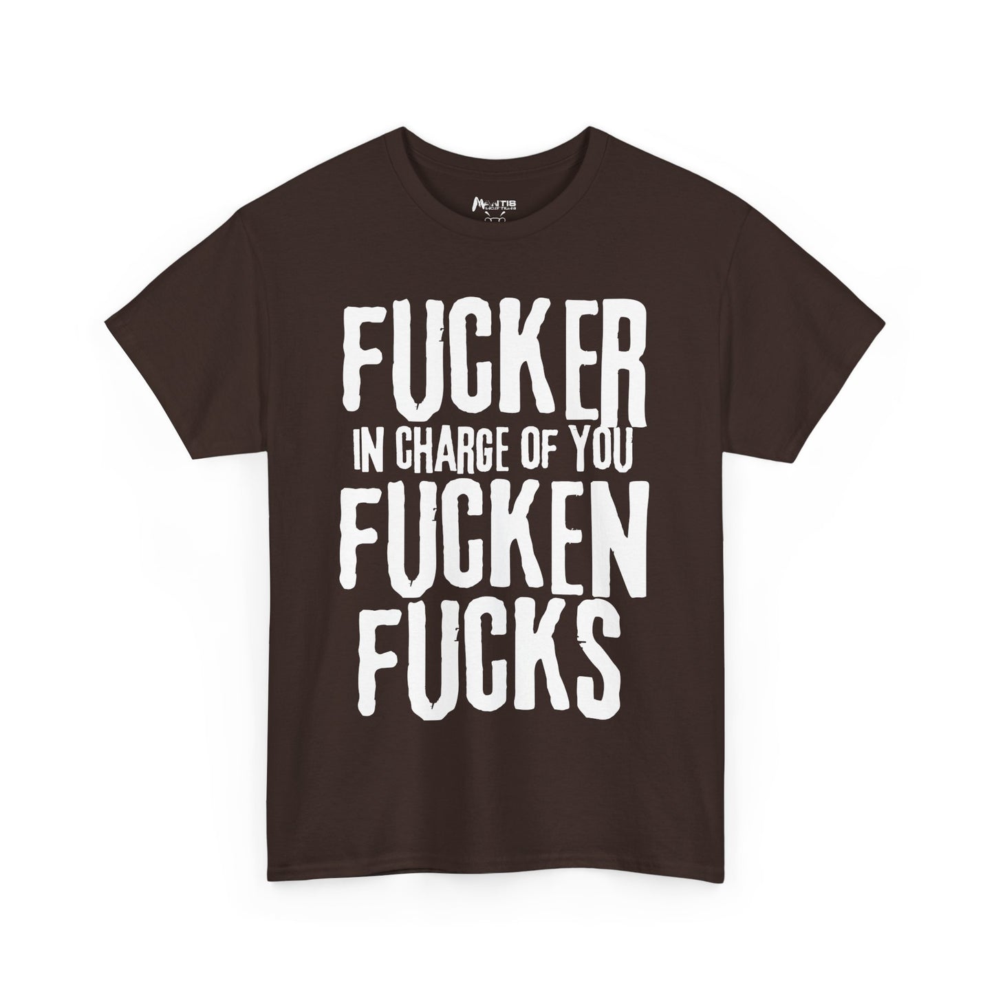 dark chocolate shirt flaunting dirty humor boss vibes