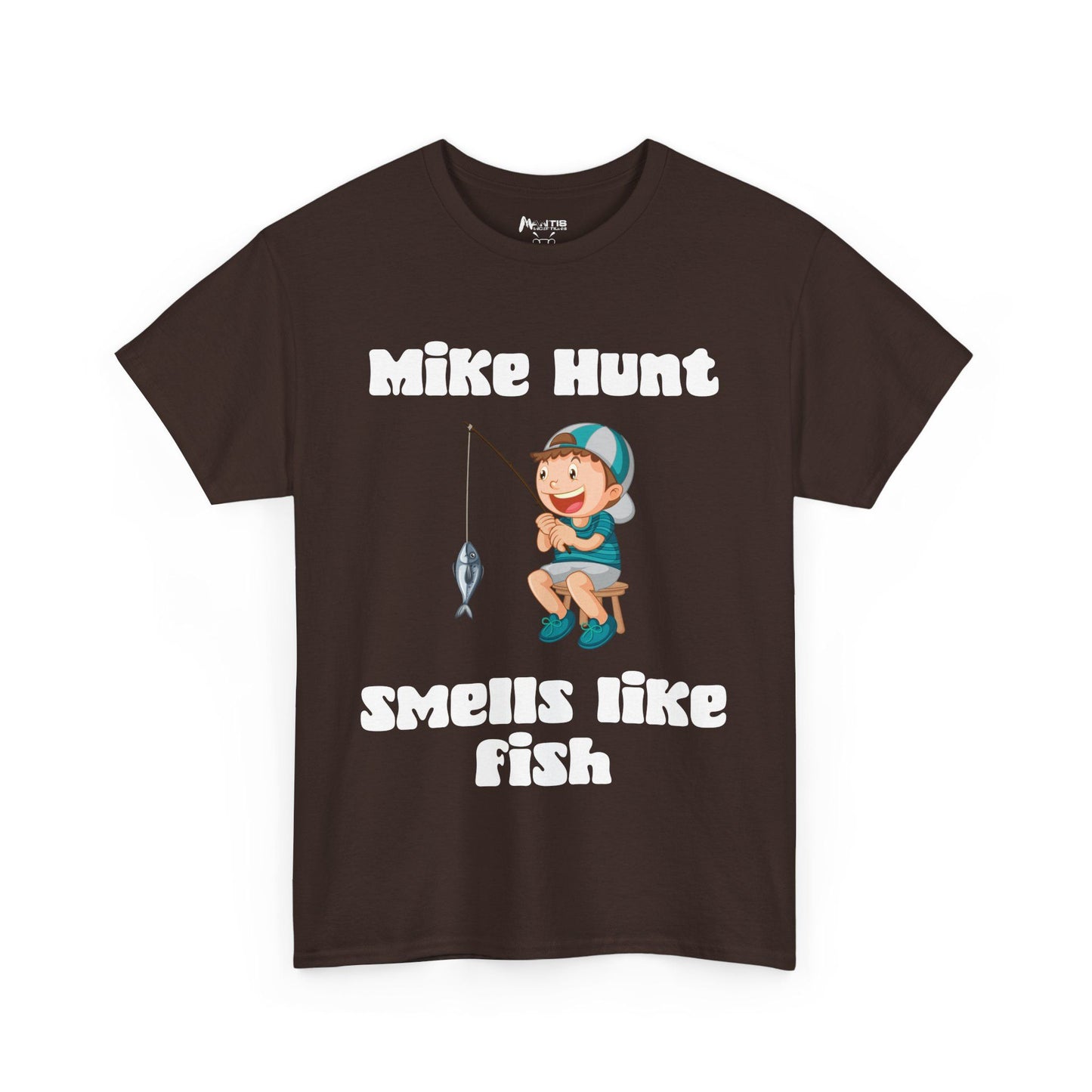 Dark chocolate tee with the foulest name joke in town