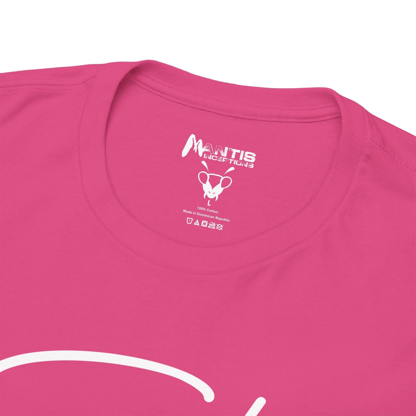 heliconia shirt popping with bold breast statement and feminine fire
