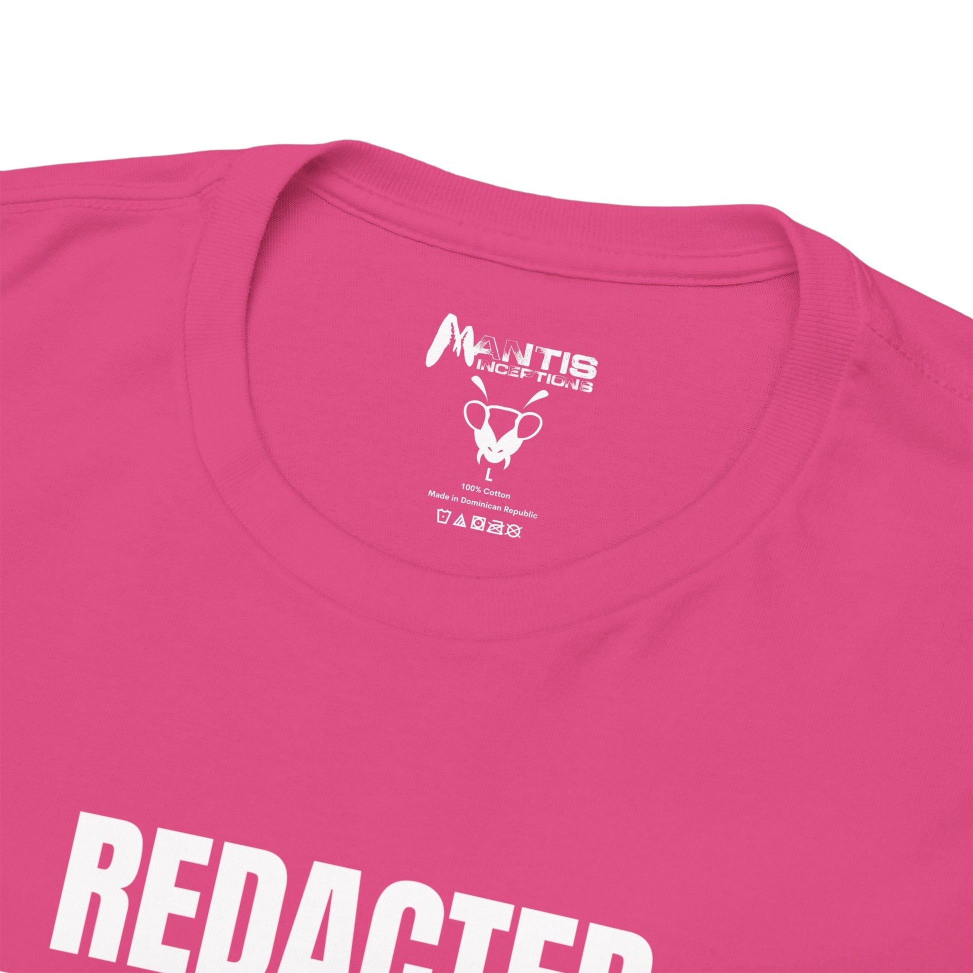 heliconia shirt — perfect blend of passive censorship and full aggression