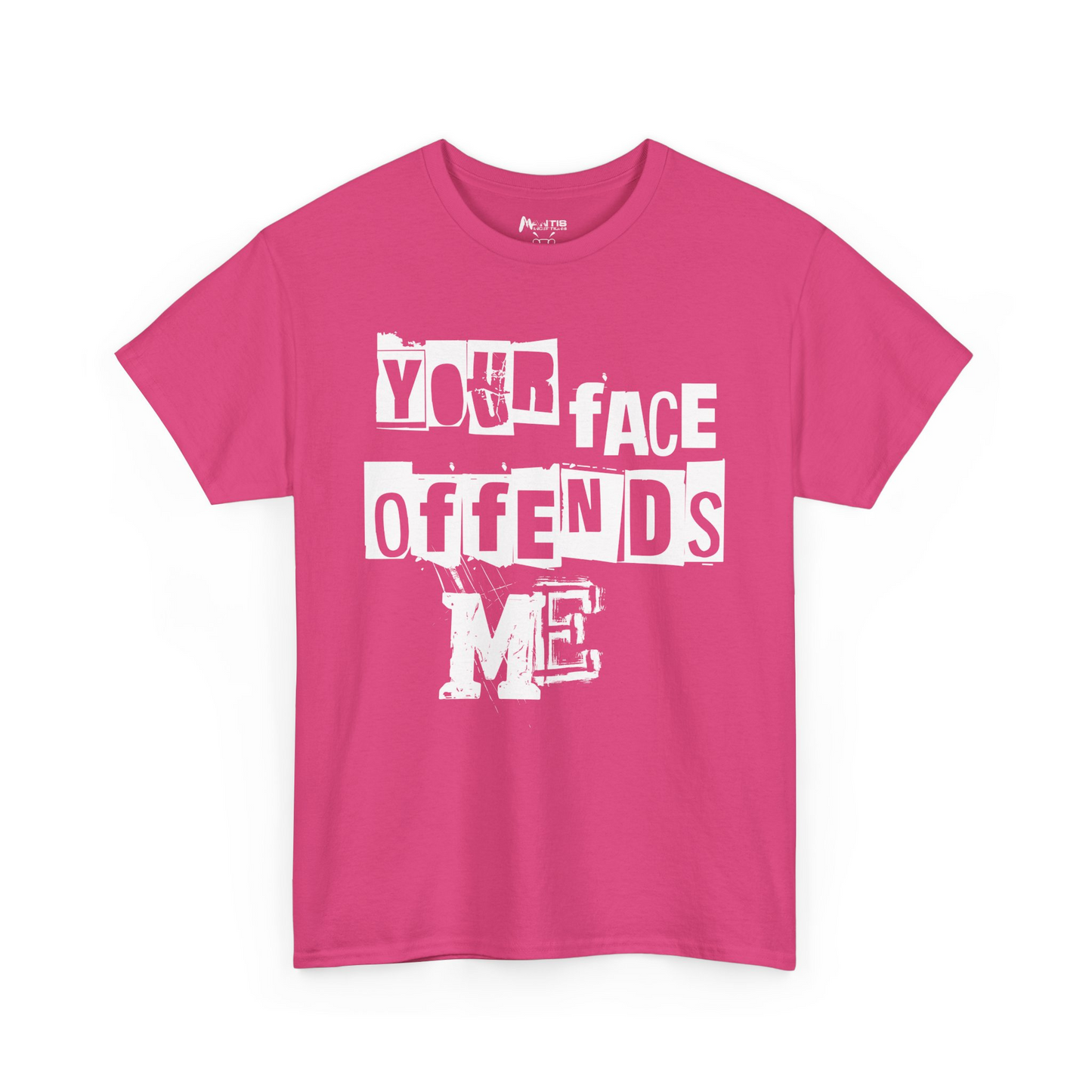 heliconia tee designed to piss off the fragile and thin-skinned