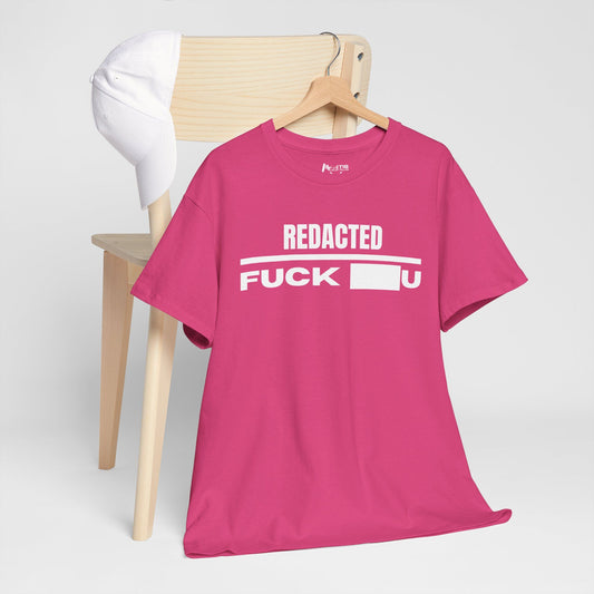 Heliconia tee that looks polite from a distance — then punches close up