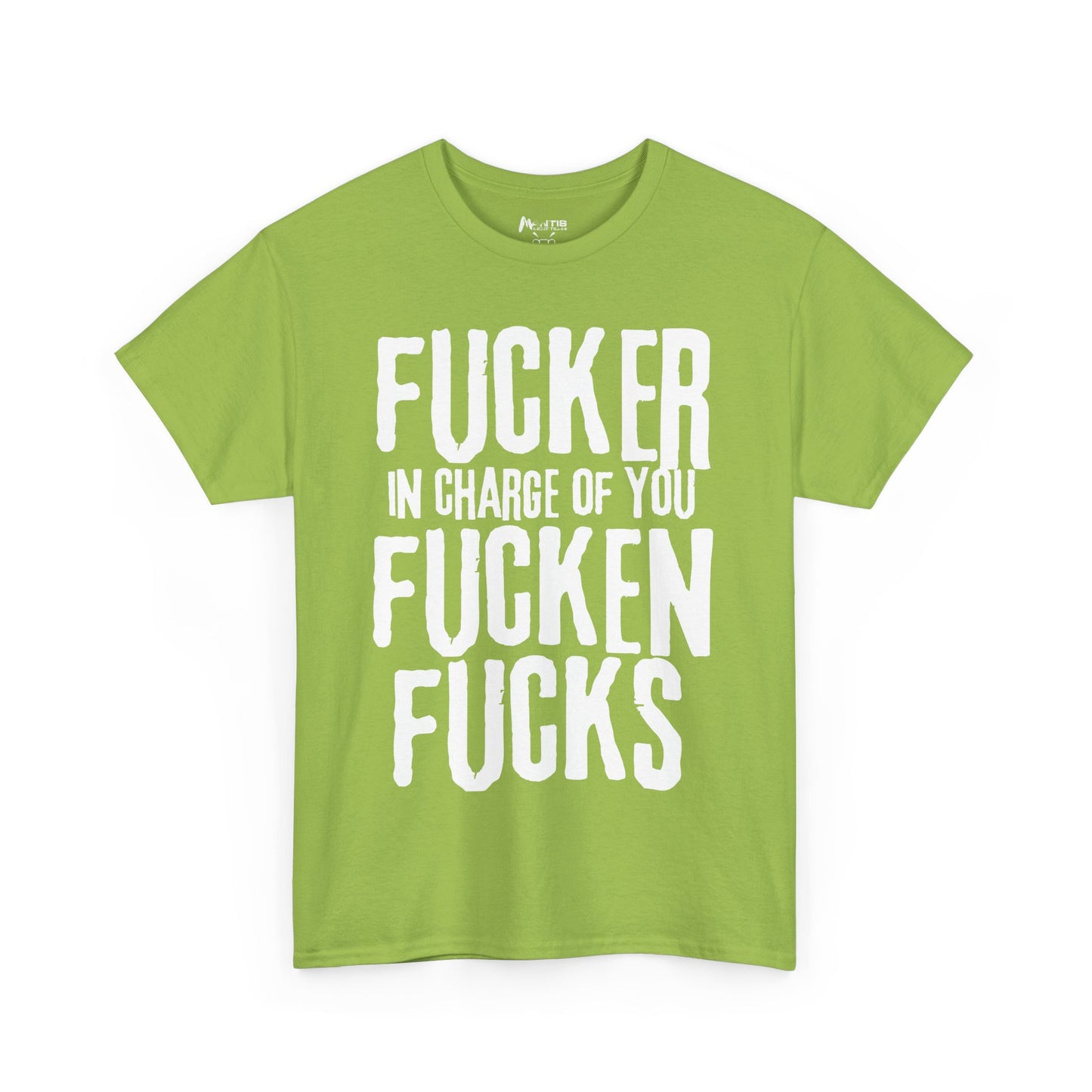 kiwi shirt letting everyone know who’s in charge of the chaos
