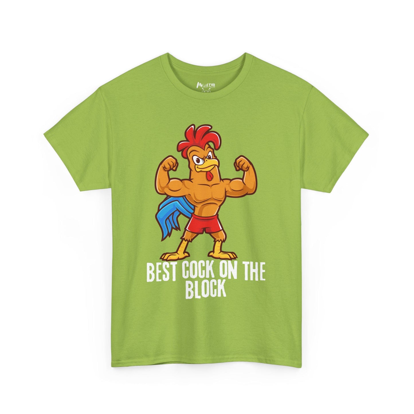 Kiwi shirt flaunting cock humor