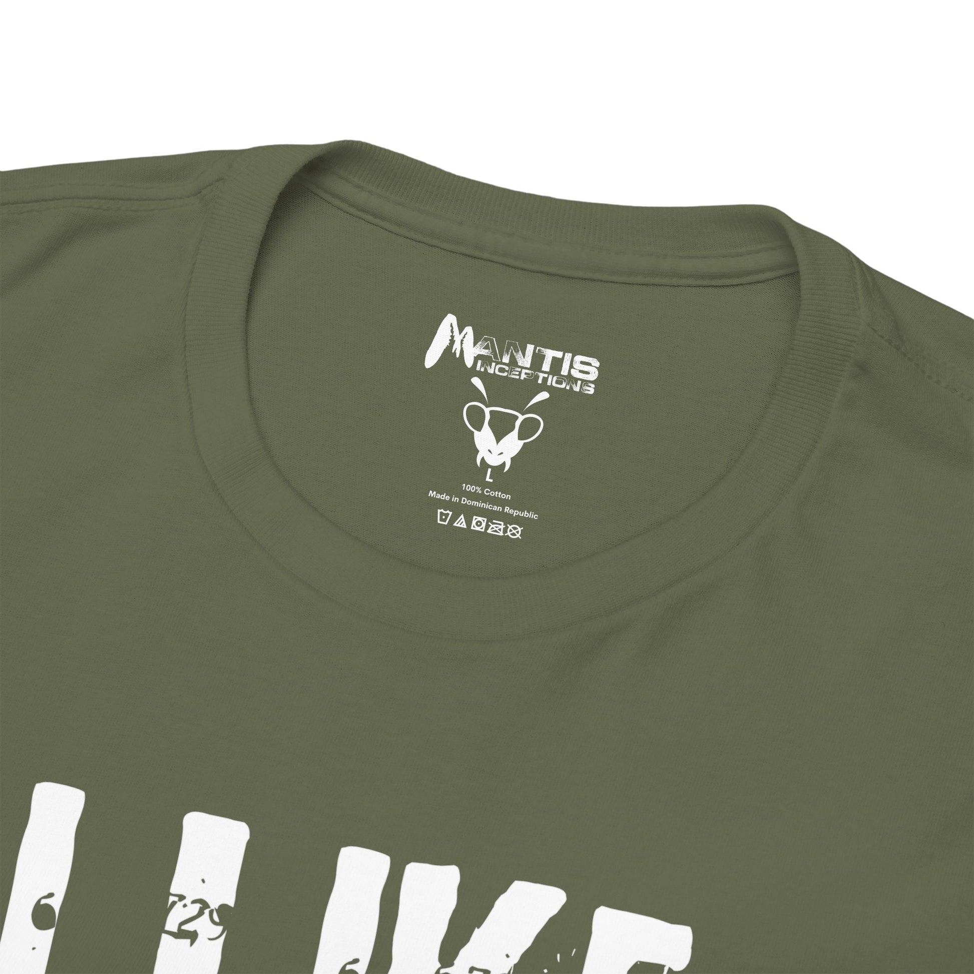 military green tee for introverts with zero tolerance