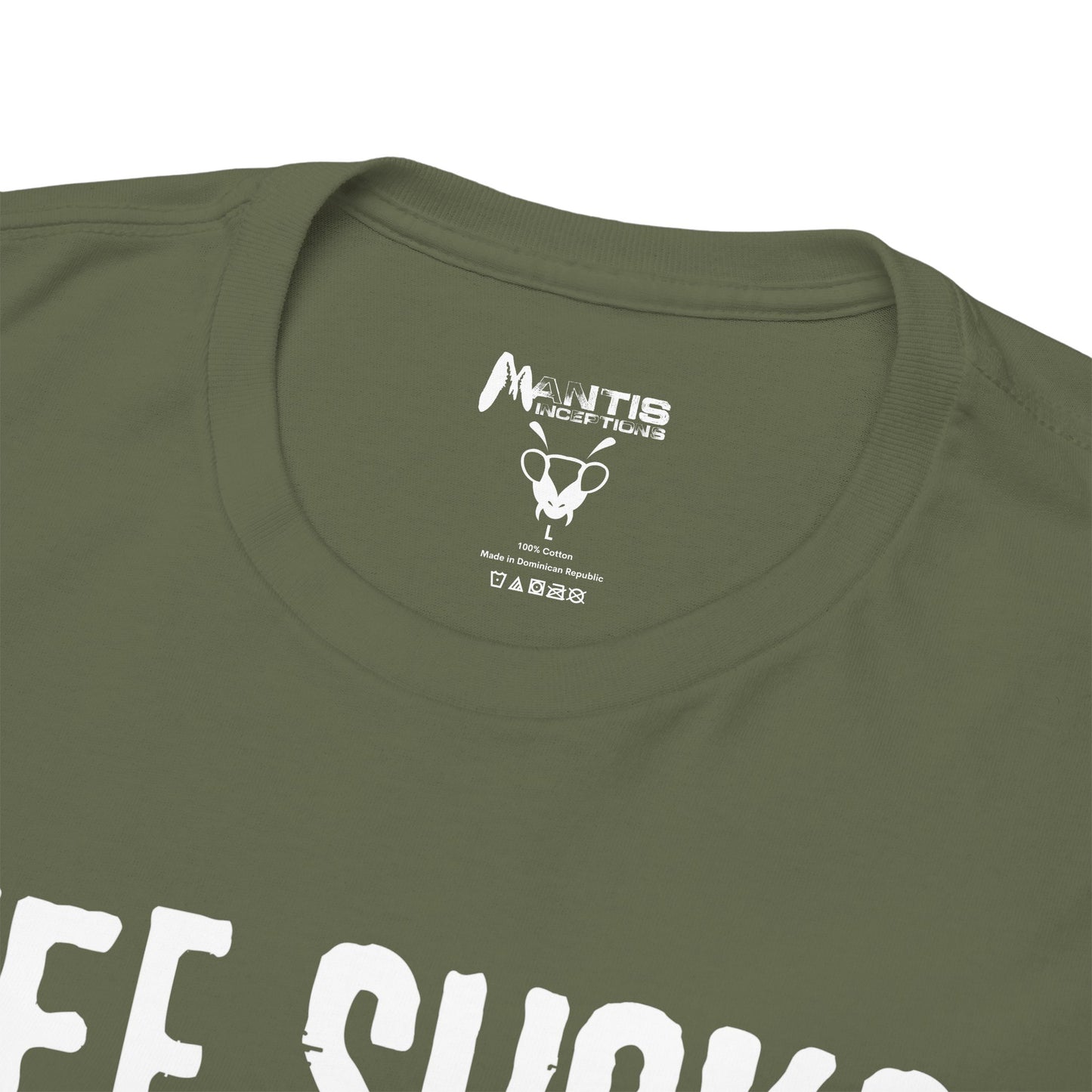 military green shirt with attitude for the cold-hearted and savage