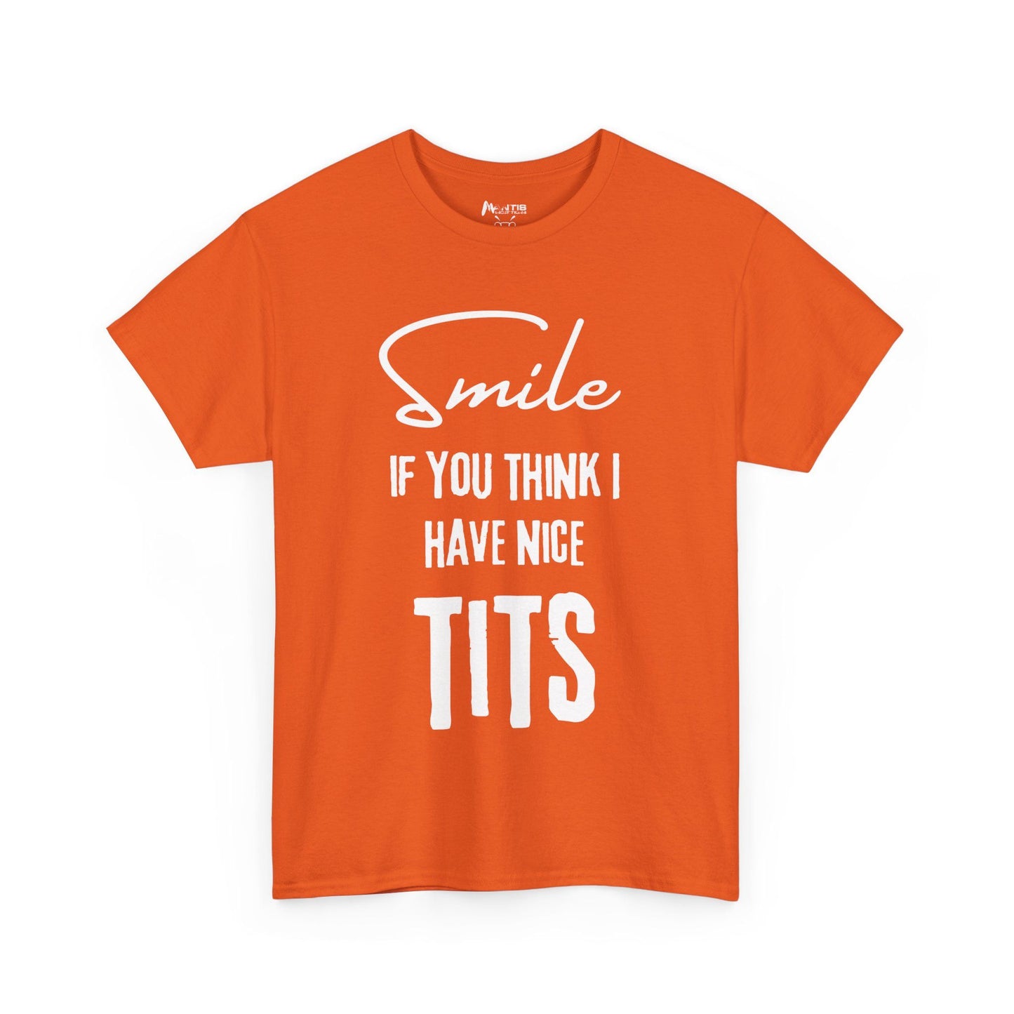orange tee for women who love spicy tit talk and don’t care who hears it
