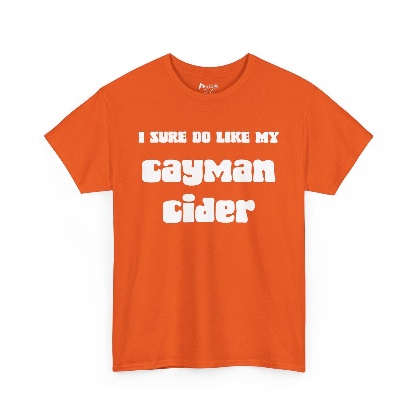 Orange tee for the one who’s always “just saying” filthy things