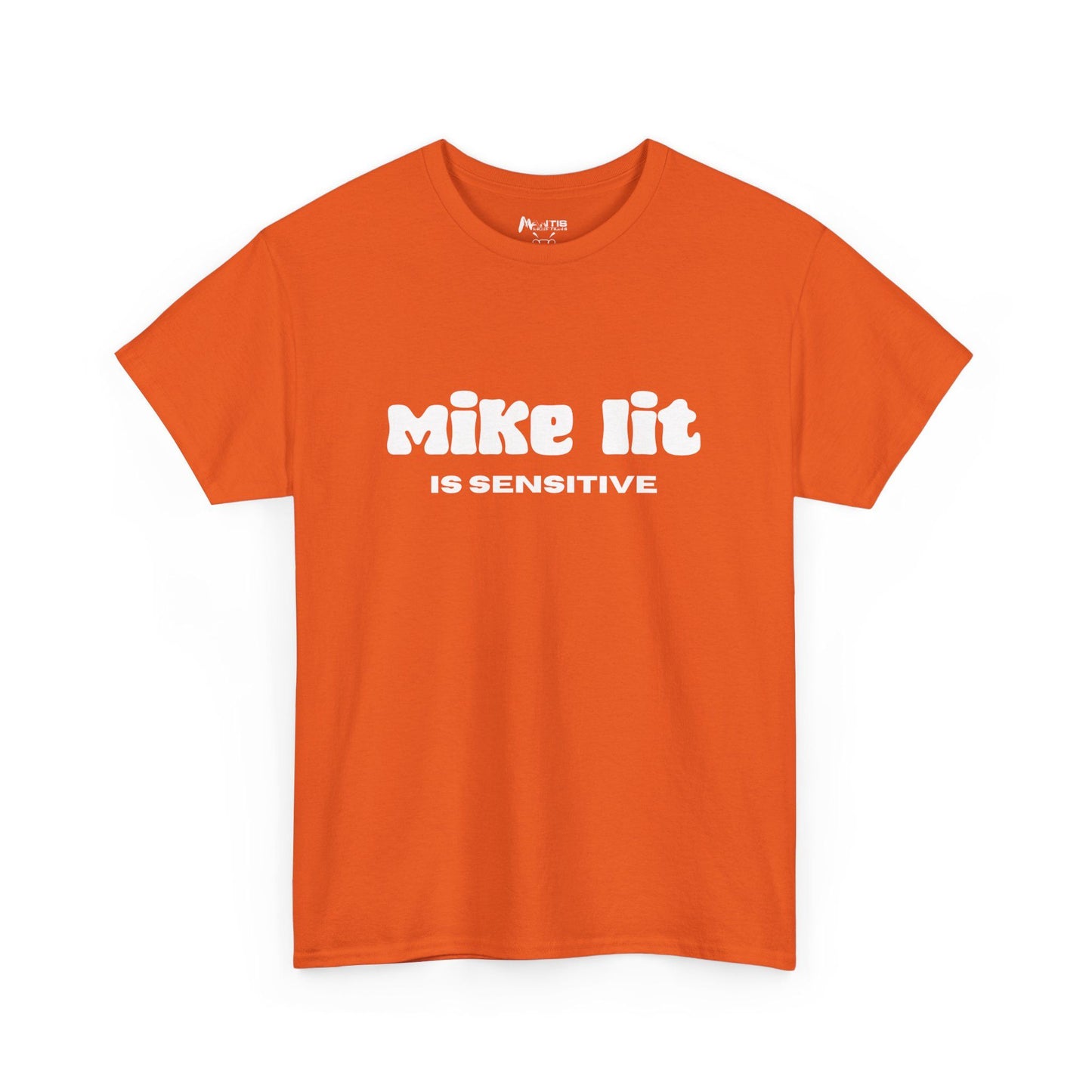 Orange tee for those who enjoy saying the worst things without flinching