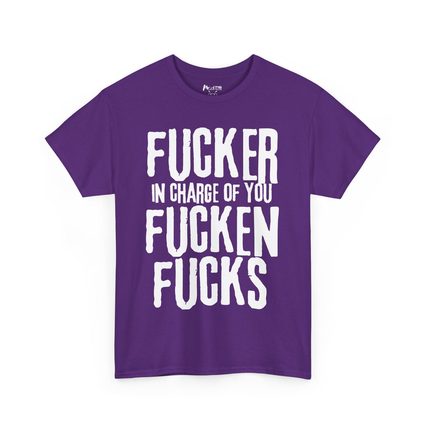 purple shirt for leaders with explicit, savage style