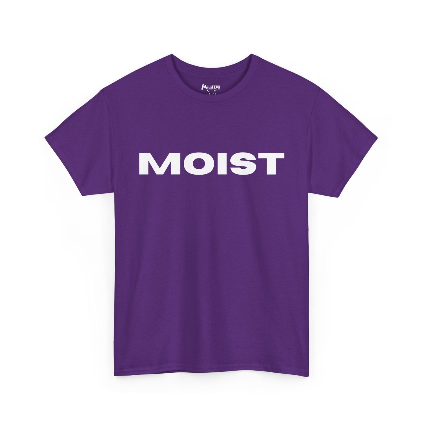 Purple tee weaponizing discomfort for laughs