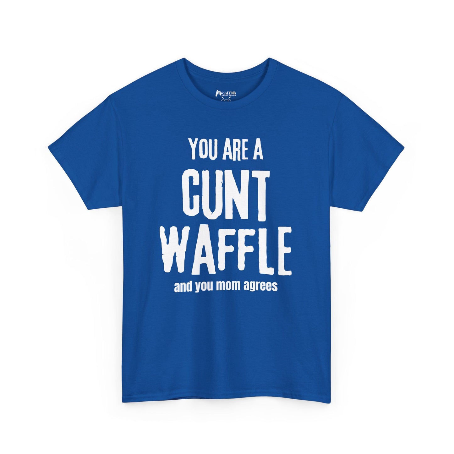 Royal tee with polished delivery and filthy words