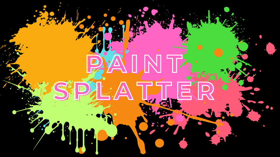 Animal Paint Splatter