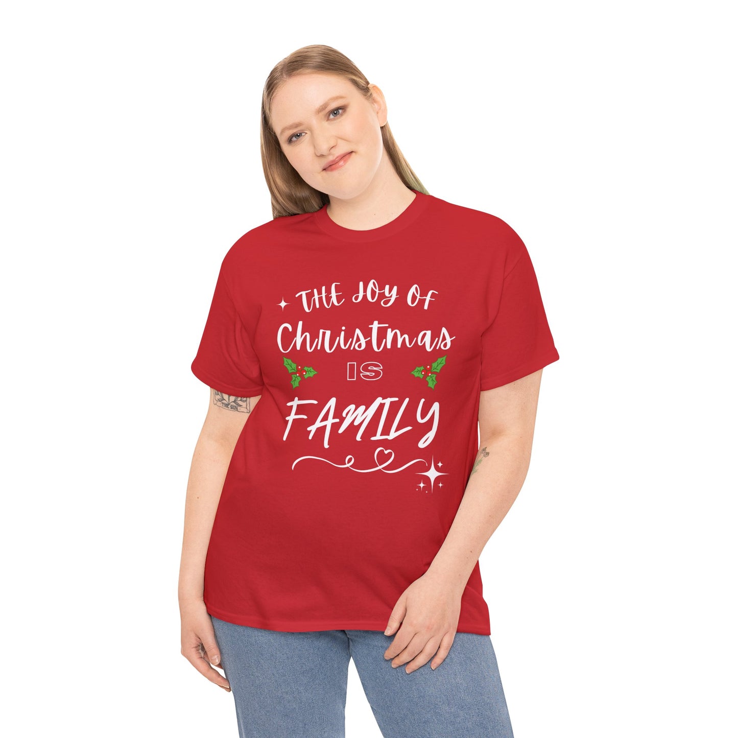 Merry Christmas | The Joy of Christmas is Family T-Shirt