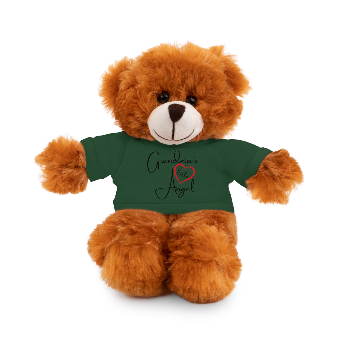 Cuddle Critters 8" Plushie | Grandmas little Angel soft toy Forest Green Bear 8"