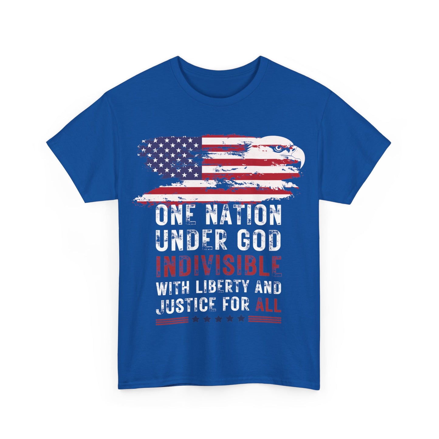 Show your pride | One Nation Under God America Patriotic T-Shirt