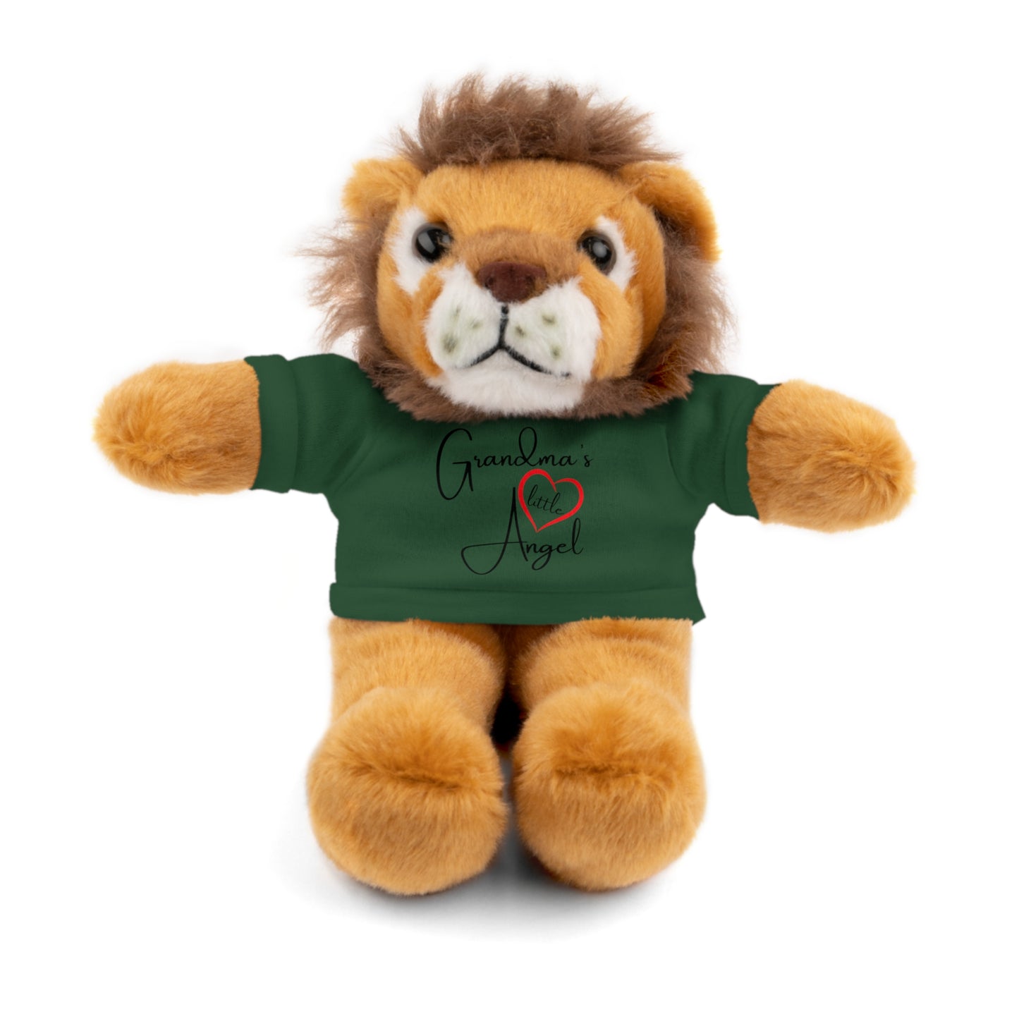 Cuddle Critters 8" Plushie | Grandmas little Angel soft toy Forest Green Lion 8"