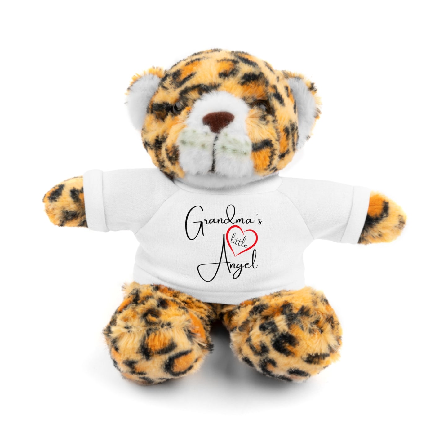 Cuddle Critters 8" Plushie | Grandmas little Angel soft toy White Jaguar 8"