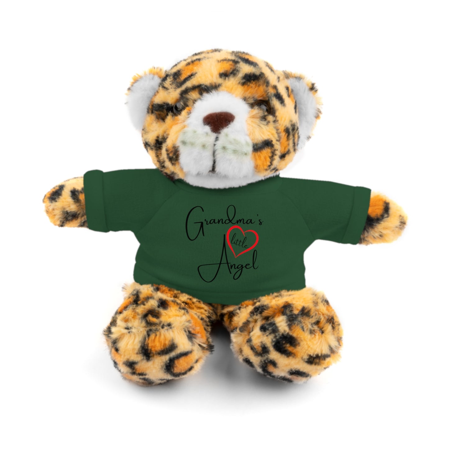 Cuddle Critters 8" Plushie | Grandmas little Angel soft toy Forest Green Jaguar 8"