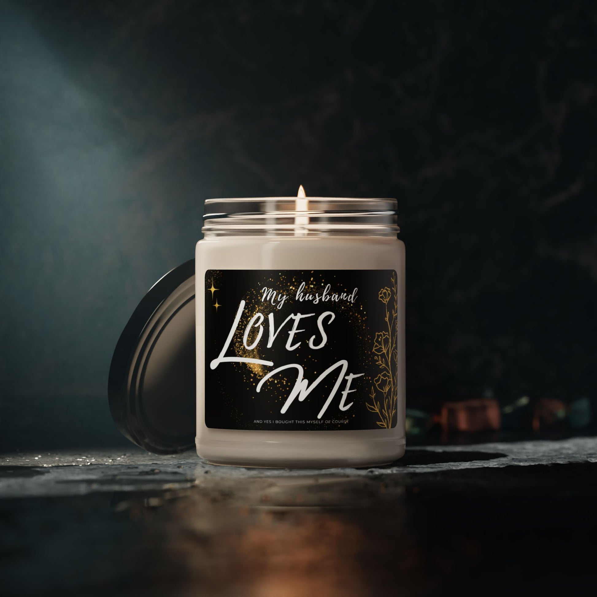 Scented Soy Candle | My Husband Loves Me