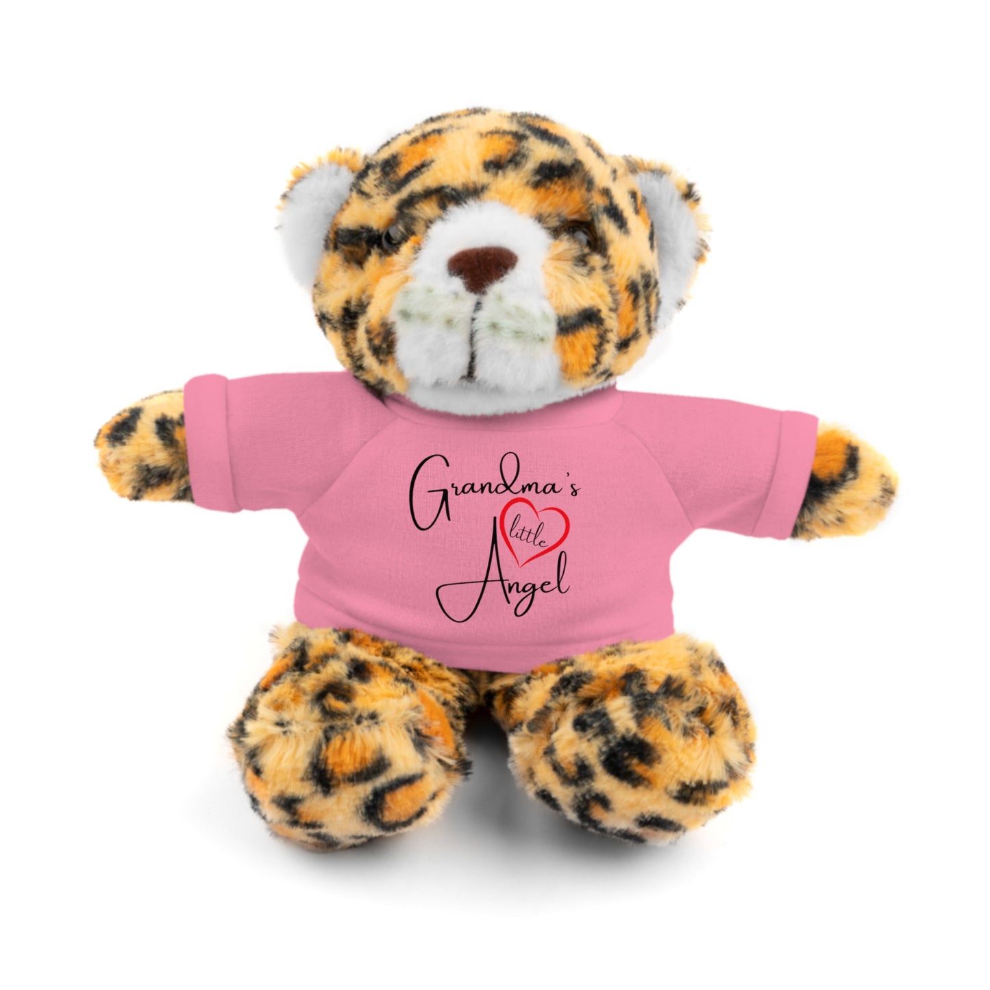 Cuddle Critters 8" Plushie | Grandmas little Angel soft toy Pink Jaguar 8"