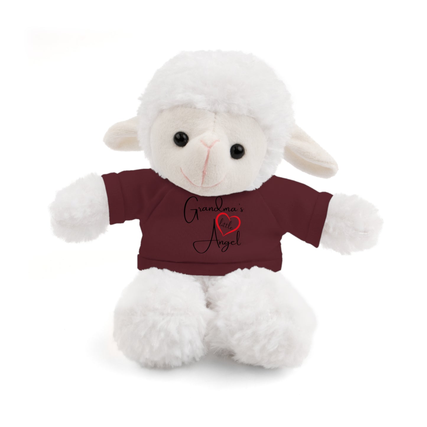 Cuddle Critters 8" Plushie | Grandmas little Angel soft toy Maroon Sheep 8"