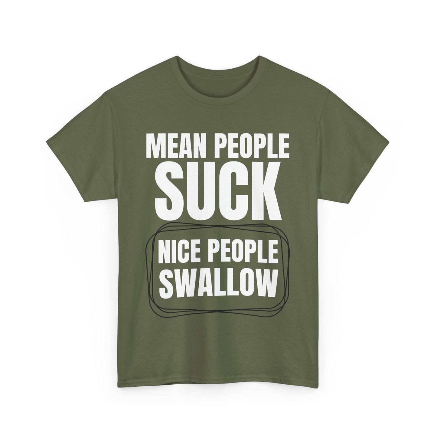 NSFA | Nice People Swallow Inappropriate T-Shirt