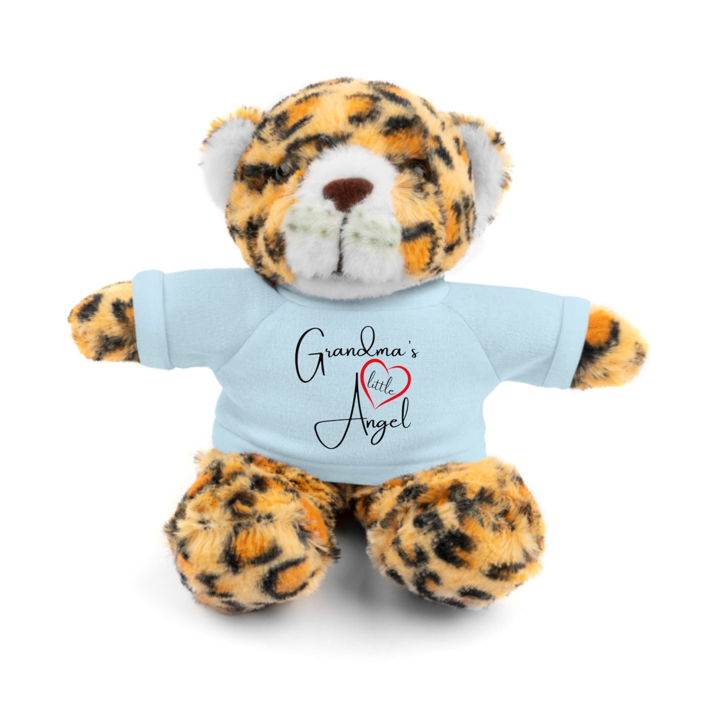 Cuddle Critters 8" Plushie | Grandmas little Angel soft toy Light Blue Jaguar 8"