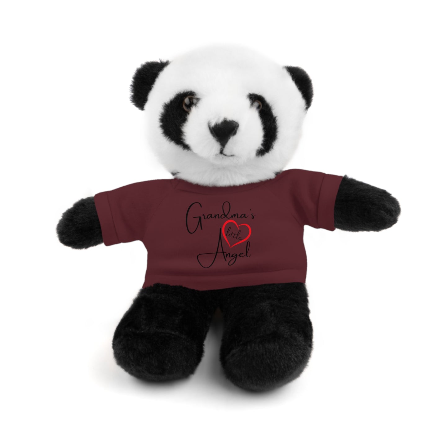 Cuddle Critters 8" Plushie | Grandmas little Angel soft toy Maroon Panda 8"