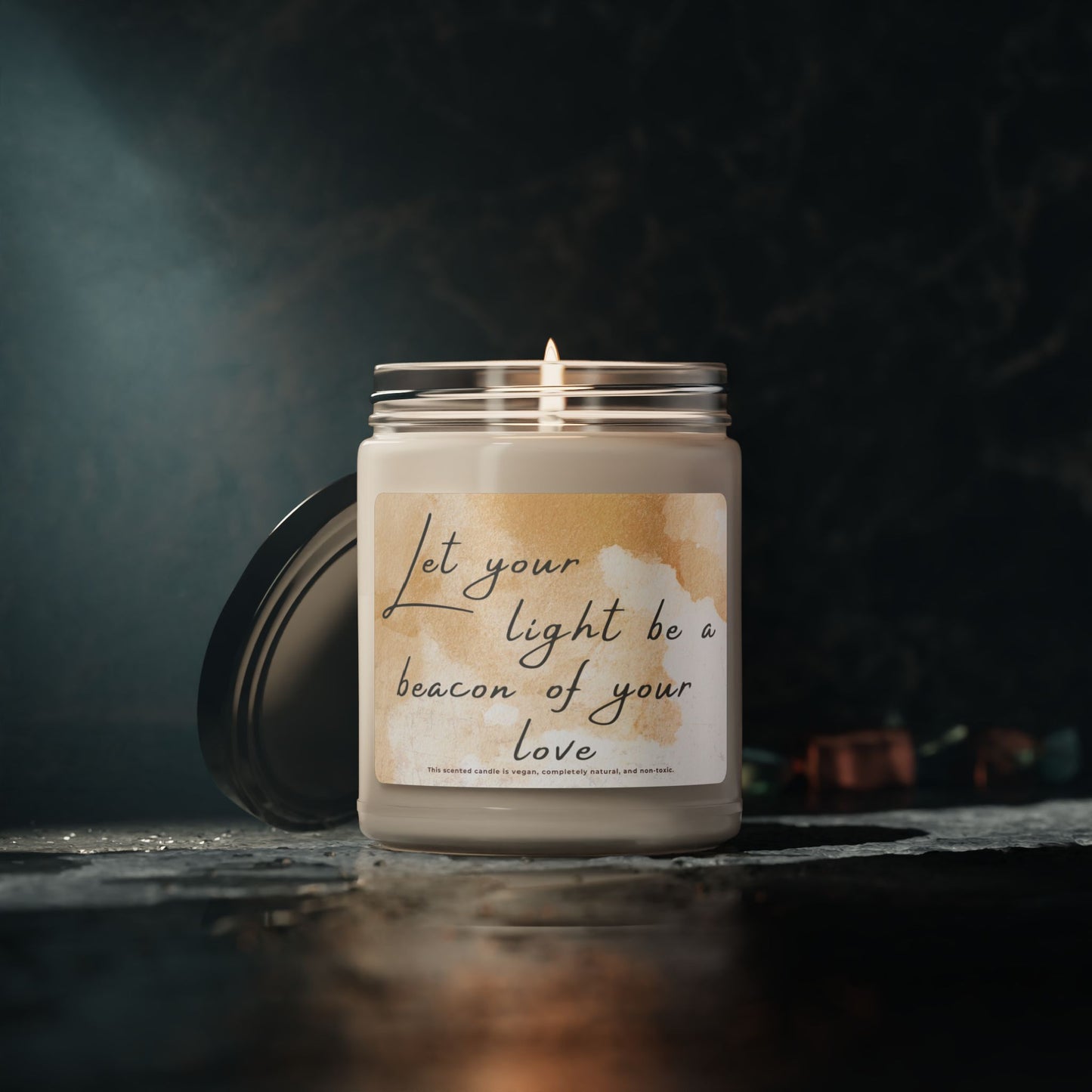 Scented Soy Candle | Let your Light be a beacon of your Love