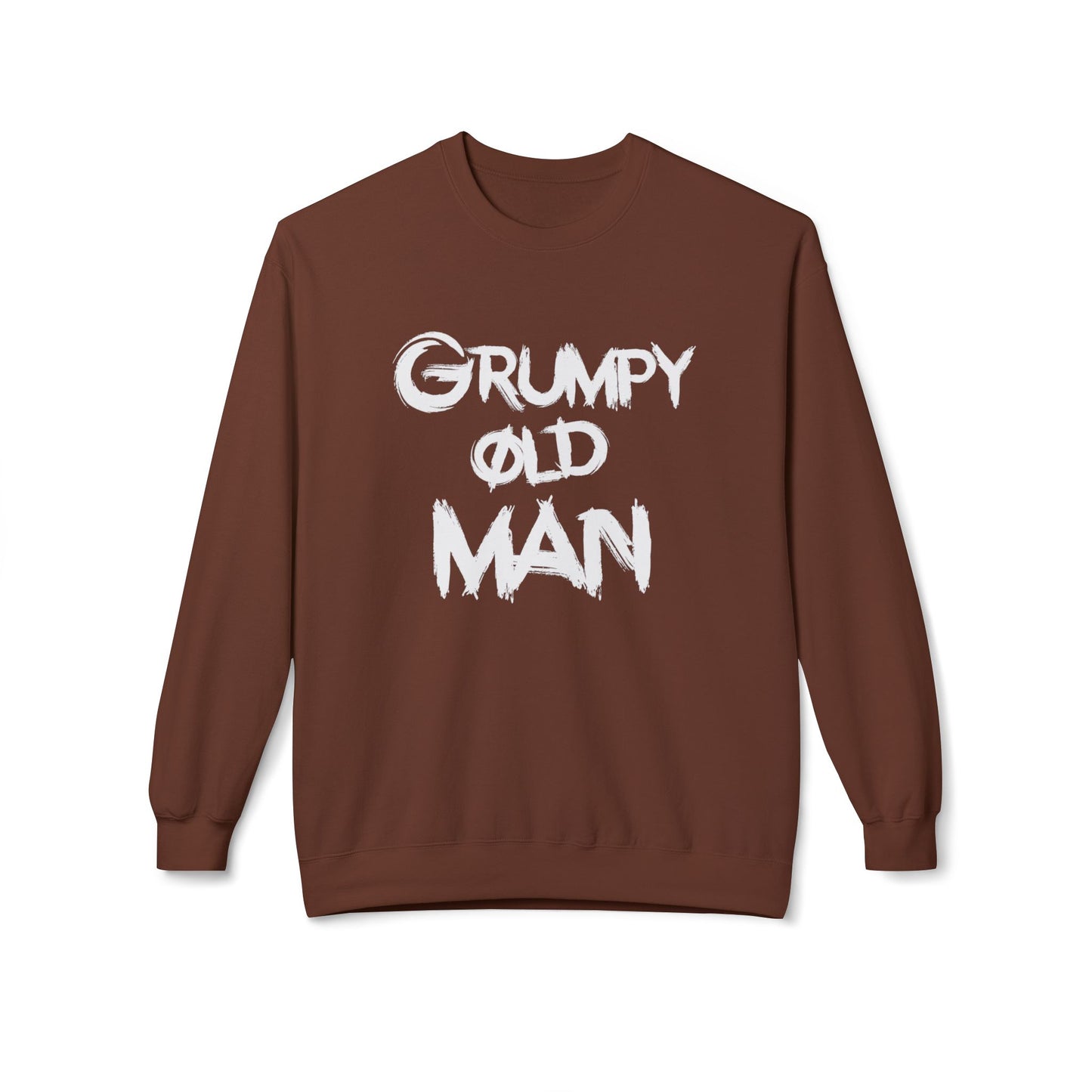 Grumpy Old Man | Crewneck Sweatshirt Cocoa