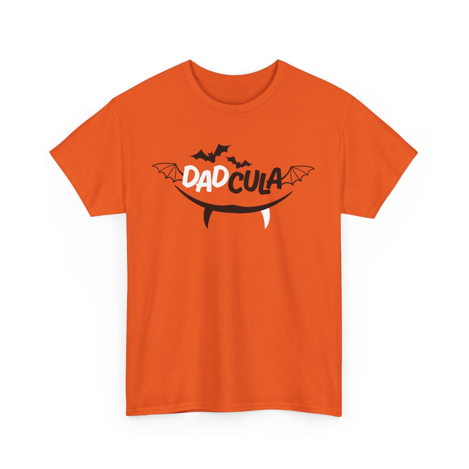 Halloween | Dadcula Vampire T-Shirt Orange