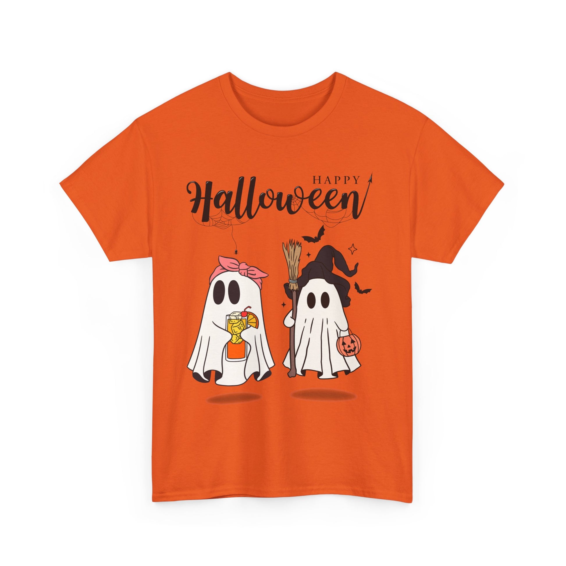 Halloween | Happy Halloween Trick or Treat T-Shirt Orange