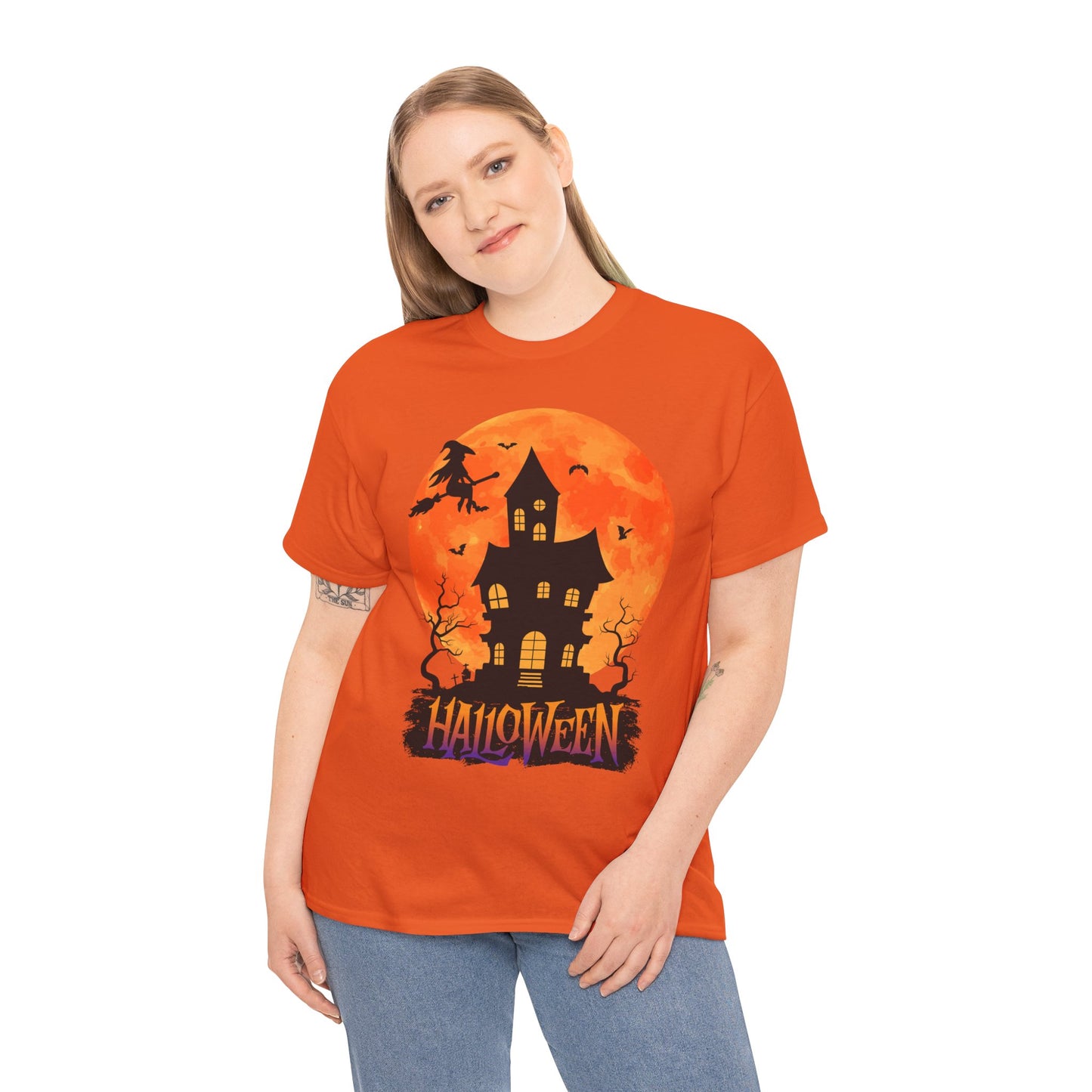 Halloween | Old Spooky Haunted Witches House T-Shirt