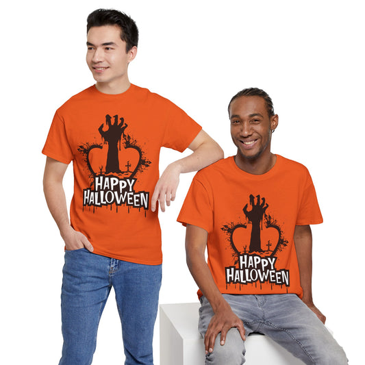 Halloween | Zombie Arm Tearing through Heart T-Shirt