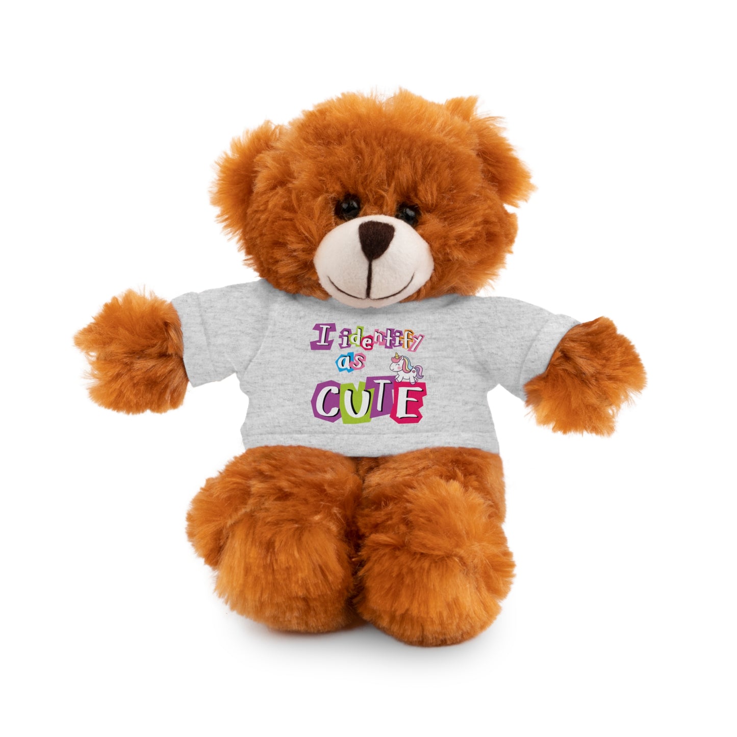 Cuddle Critters 8" Plushie | I Identify as Cute soft toy Ash Bear 8"