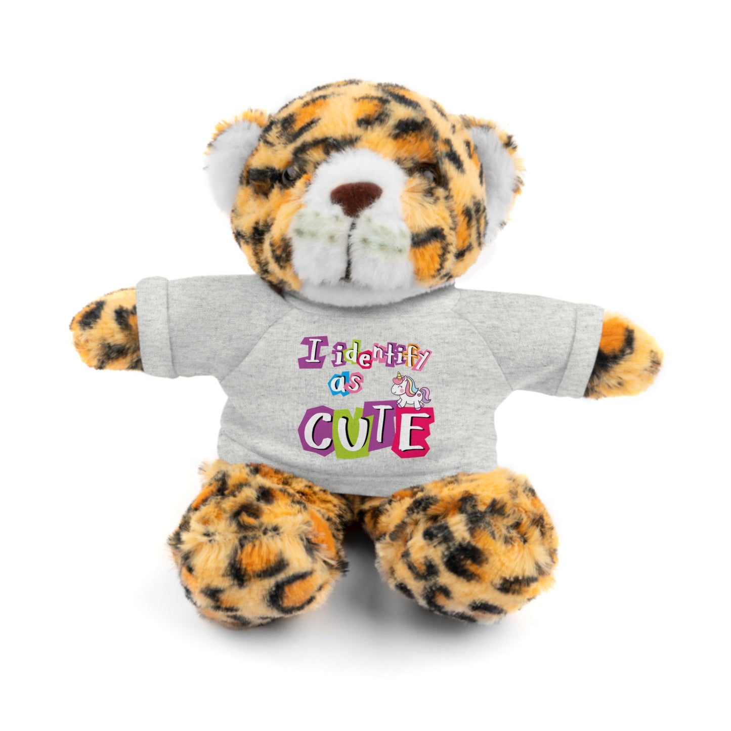 Cuddle Critters 8" Plushie | I Identify as Cute soft toy Ash Jaguar 8"