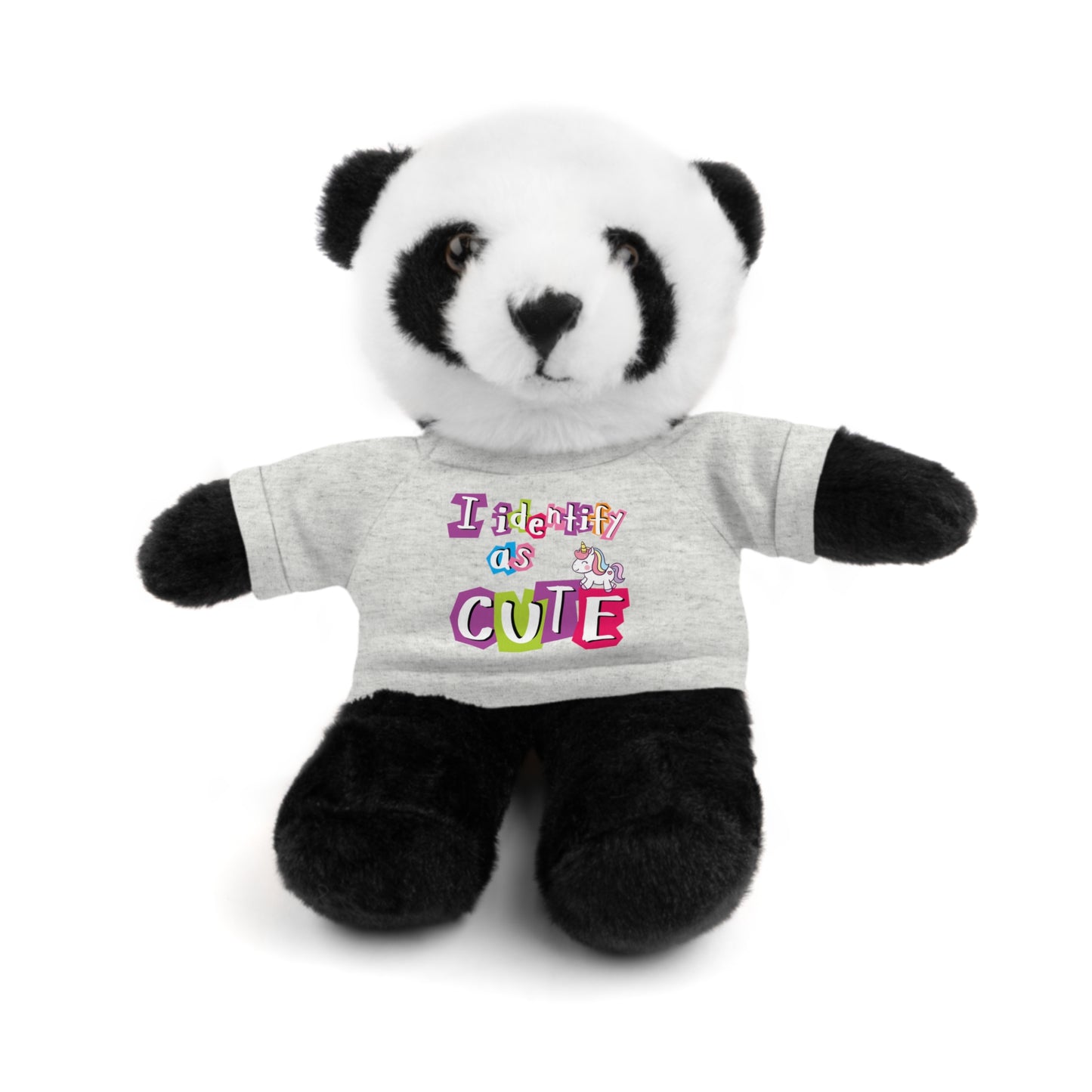 Cuddle Critters 8" Plushie | I Identify as Cute soft toy Ash Panda 8"