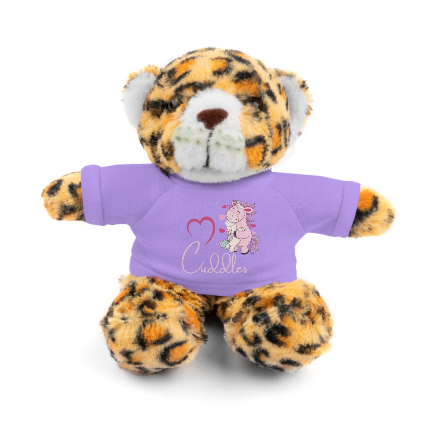 Cuddle Critters 8" Plushie | I Love Cuddles soft toy Lavender Jaguar 8"