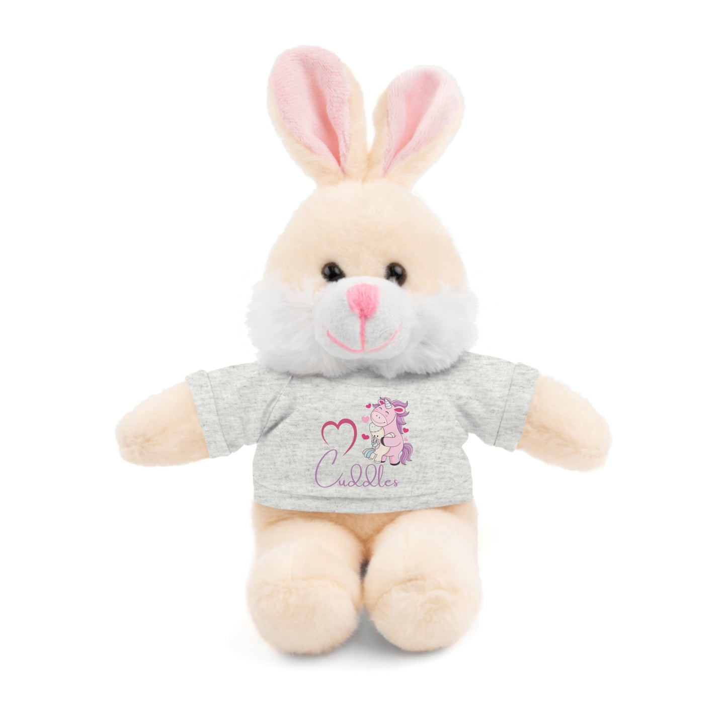 Cuddle Critters 8" Plushie | I Love Cuddles soft toy Ash Bunny 8"